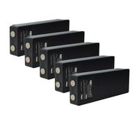vhbw 5x Batteries remplacement pour Palfinger IM6024, RSC7220 pour opérateur télécommande industrielle (1500mAh, 7,2V, NiMH)