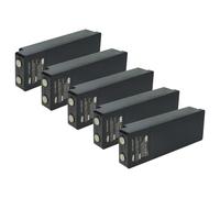 vhbw 5x Batteries remplacement pour Palfinger IM6024, RSC7220 pour opérateur télécommande industrielle (2000mAh, 7,2V, NiMH)