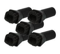 vhbw 5x Brosse pour meubles Brosse anti-poussière compatible avec Kärcher NT 75/2 Tact Me Tc, NT 802 I O aspirateur avec raccord rond 35 mm - 7cm