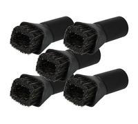 vhbw 5x Brosse pour meubles Brosse anti-poussière compatible avec Kärcher VC 5 Premium aspirateur avec raccord rond 35 mm - 7cm