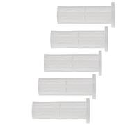 vhbw 5x Cartouche anticalcaire compatible avec Nilfisk C-PG 135.1-8 PCDI X-tra, D 140.4-9 PAD X-tra nettoyeur vapeur avec raccord d'eau 3/4", blanc