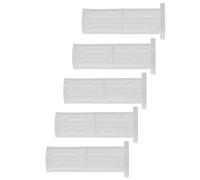 vhbw 5x Cartouche anticalcaire compatible avec Nilfisk D-PG 140.4-9 X-tra, E 145.4-9 PAD X-tra nettoyeur vapeur avec raccord d'eau 3/4", blanc