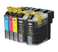 vhbw 5X Cartouches Compatible avec Brother MFC-J 4710DW