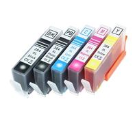 vhbw 5X Cartouches Compatible avec HP Photosmart B109fn