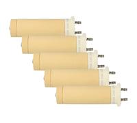 vhbw 5x Élément chauffant compatible avec Leister Triac S, AT, ST pistolet soudeur à air chaud - Noyau en céramique, 3 x 10,3 cm