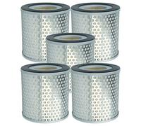 vhbw 5x Filtre à particules fines compatible avec Freuding TA 028, A82 - A84 SR, A84 - AT centrale d'aspiration - particules fines