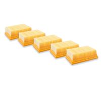 vhbw 5x filtre à pris plats pour aspirateur robot aspirateur multi-usages Kärcher MV4, MV5, MV6, WD4, WD5, WD6