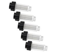 vhbw 5x Filtre anti-particules remplacement pour Kärcher 4.730-059.0, 4.730, 4.730-059 pour nettoyeur avec raccord 3/4" - Filtre avec boîtier
