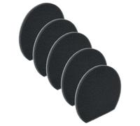 vhbw 5x filtre compatible avec Bosch BGC05A322, BGC05A320, BGC05AAA2, BGC05AAA1, BGS05A220 aspirateur - Filtre en mousse noir