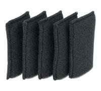 vhbw 5x filtre compatible avec Einhell TE-VC 18/10 Li-Solo, 18/10 Li-Solo; EX; NA aspirateur - Filtre en mousse noir