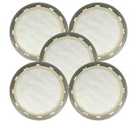 vhbw 5x filtre compatible avec Electrolux 923, 930, 925, 951, 945, 990, 920, DP 9000D, 922, 921, DP 9000 aspirateur - filtre HEPA gris / blanc