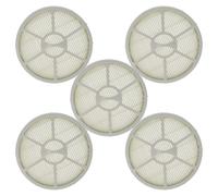 vhbw 5x filtre compatible avec Kärcher VC 3, 1.198-125.0, VC 3 Premium aspirateur - filtre HEPA blanc