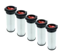 vhbw 5x Filtre compatible avec Siemens BBH7PET, BBH6PZOO, BBH6P25K, BBH73275, BBH73260K, BBH6P25 aspirateur sans-fil - Filtre anti-saleté
