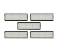 vhbw 5x Filtre HEPA compatible avec Dreame D9, F9 robot aspirateur - Filtre à air, 15 x 5 x 1,4 cm