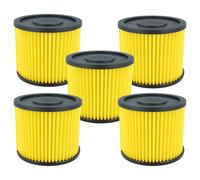 vhbw 5x filtre plissé compatible avec Lidl Parkside PNTS 1250/9