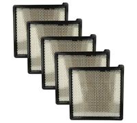 vhbw 5x filtre plissé plat compatible avec Kärcher KM 75/40 W P Classic, KM 75/40 W P autolaveuse, balayeuse - Filtre à air de rechange