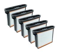 vhbw 5x filtre plissé plat F8 remplacement pour Bosch 2607432014 pour aspirateur sec/humide, aspirateur industriel