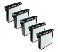 vhbw 5x filtre plissé plat H11 compatible avec Starmix iPulse H-1635 Safe Plus aspirateur sec/humide, aspirateur industriel - Élément filtrant