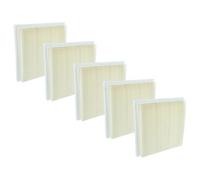 vhbw 5x filtre plissé plat remplacement pour Bosch 2609256F65 pour aspirateur