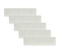 vhbw 5x filtre remplacement pour Thomas 195180 pour aspirateur - filtre HEPA blanc