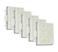 vhbw 5x filtre remplacement pour Tornado K28892860 pour aspirateur - filtre HEPA noir / blanc