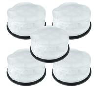 vhbw 5x filtre rond compatible avec Numatic HET 200 P, HET-200A, HET 200, HRP 200, HVR-200M, HHR-200, HVR-200A, Hetty, HVN 200, HVR 180, HVR 200