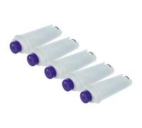 vhbw 5x Filtres à eau compatible avec DeLonghi S ECAM 22.110.SB machine à café automatique, machine à expresso, blanc