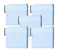 vhbw 5x Filtres à eau remplacement pour Philips AquaClean CA6903/10, CA6903/00 pour machine à café automatique, machine à expresso, bleu clair