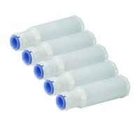 vhbw 5x Filtres à eau remplacement pour Siemens 00461732, TZ60003, 00310984 pour machine à café automatique, machine à expresso, blanc