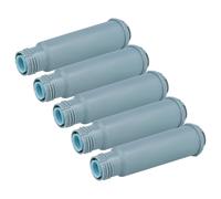 vhbw 5x Filtres à eau remplacement pour Siemens 00461732, TZ60003, 00310984 pour machine à café automatique, machine à expresso, gris