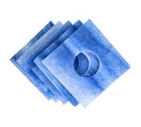 vhbw 5x filtres compatible avec Limodor Limot Ventilation série F (D, LF, ELF) Ventilateur de salle de bain & kit de conversion de couvercle F/C - remplacement pour F-LF/5, 00010