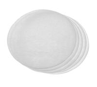 vhbw 5x Filtres fins compatible avec Nilfisk-Alto GD 930, GD 930 G Panther, GD 930 Panther aspirateur - Filtre en toison, blanc, rond