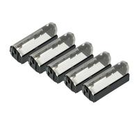 vhbw 5x Grille compatible avec Braun Micron Vario 3 rasoir électrique + cadre, noir/argenté