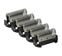 vhbw 5x Grille compatible avec Braun universel 2000, 2005, 1000 rasoir électrique + cadre, noir/argenté