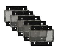 vhbw 5x grille de rasoir compatible avec Braun 5635 rasoir, argenté / gris