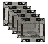 vhbw 5x grille de rasoir compatible avec Braun Micron L, Micron S, Micron 6009, 2011, Micron, Eltron 770 (Typ 5410) rasoir, argenté
