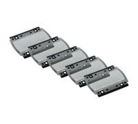 vhbw 5x grille de rasoir remplacement pour Braun 614, 615 pour rasoir, noir/argenté