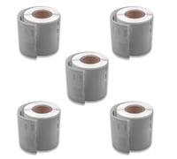 vhbw 5x kit d'étiquettes autocollant 46mmx 78mm pour imprimante d?équittettes Dymo LabelWriter 320, 330, 400, 400 Duo, 400 Turbo, 400 Twin Turbo