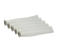 vhbw 5x Micro-filtre hygiénique compatible avec Sebo XP2, XP3, XP1, X5, XP20, XP10, XP30, X3, X4, X1.1, X2 aspirateur - Filtre à air blanc