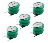 vhbw 5x NiMH pile bouton de remplacement pour type V80H 3 épingles 80mAh 2,4V convient pour les batteries de modélisme etc.