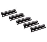 vhbw 5x papier thermique rouleau papier thermique bleu 100 m pour fax ou imprimante Panasonic KX-FM 330, KX-FM C 230, KX-FP 195, KX-FP 200, KX-FP 250