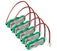 vhbw 5X Pile BIOS Compatible avec Intermec CN2, CN2B, 6400 pc, Ordinateur Notebook (20mAh, 3,6V, NiMH)