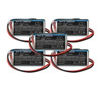 vhbw 5x Pile compatible avec Verisure Roykvarsler, sirène, Voice, Voiceq système d'alarme (1350mAh, 3V, Li-MnO2)