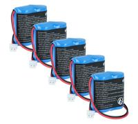vhbw 5x Pile compatible avec Visonic Next CAM détecteur de mouvement (1350mAh, 6V, Li-MnO2)