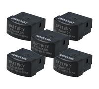 vhbw 5X Pile Remplacement pour Siemens 6ES7291-8BA20-0XA0, 4025515161431 pour Module de Batterie (30mAh, 3V, Li-ION)