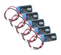 vhbw 5x Pile remplacement pour Verisure CR-2/3AZ pour système d'alarme (1350mAh, 3V, Li-MnO2)
