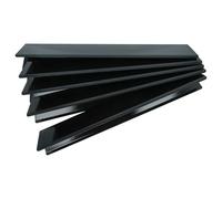 vhbw 5X Rail aromatique Compatible avec Weber Genesis S-310 (2011-2016) Grill au gaz, Barbecue - Acier émaillé, 44,8 cm de Long