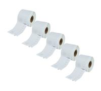 vhbw 5x Rouleau d'étiquettes 54mm x 70mm (320 étiquettes) compatible avec Dymo LabelWriter 330 Turbo II, 330 Turbo, 400 Duo, 330 étiqueteuse