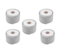 vhbw 5x Rouleau d'étiquettes 62mm x 106mm (250 étiquettes) compatible avec Dymo LabelWriter 400 Duo, 400, 320, 330 étiqueteuse blanc