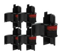 vhbw 5x Rouleaux d'encre noir compatible avec Canon El 120 LTS, 120 DLE, 120 DH calculatrice imprimante, caisse enregistreuse G